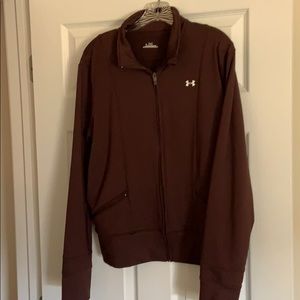 Workout under armor jacket